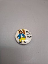 An Original TUFTY CLUB Metal Badge from the 80's Vintage Original!