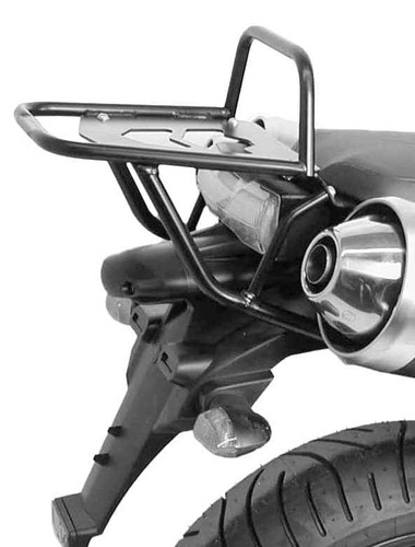 Pipe luggage rack top case - luggage,