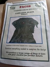 "Faces" Black Labrador