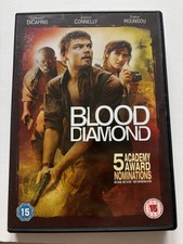 Blood Diamond film, Leonardo DiCaprio, 15 DVD 2007, political action thriller