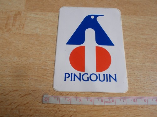 Penguin wool sticker - penguin,