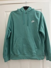 Nike Aqua Turquoise Hoody Hoodie Size Medium
