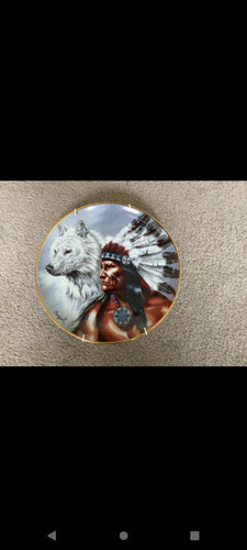 Franklin mint decorative plate - decorative,