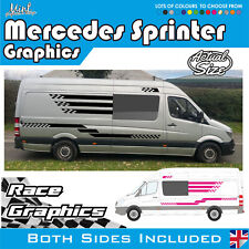 LWB Mercedes Sprinter Sport Home Camper Motorhome Decals Stickers Graphics 140