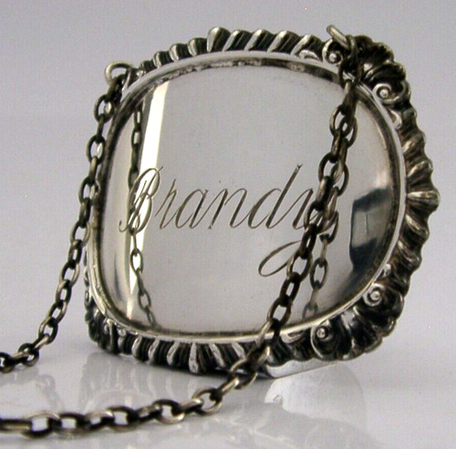 Heavy 16g solid silver brandy - solid,