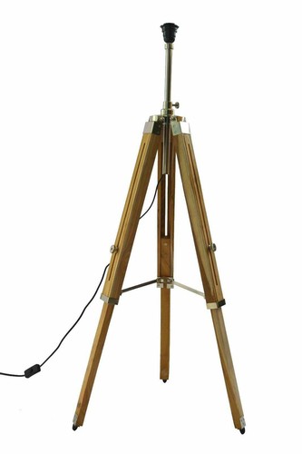 Nautical floor lamp wooden - floor,