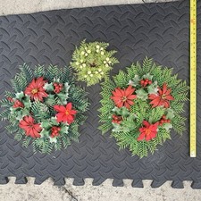 2 Vintage 8” 1950s Christmas
