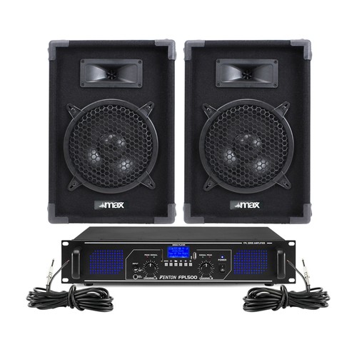 Max passive dj speakers - 8",