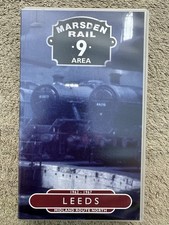 MARSDEN RAIL VOL 9 LEEDS MIDLAND ROUTE NORTH RAILWAY VHS VIDEO