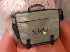 Quiksilver Vintage Grey and Black Messenger Bag