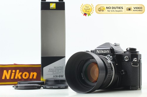 Mint 9 nikon fe2 - w/,