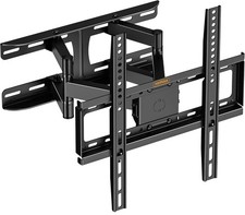 VonHaus Tilt and Swivel TV Wall Bracket for 24-75" Screens, 45kg Capacity