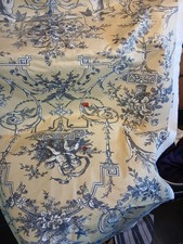 76 inch Adam toile  yellow