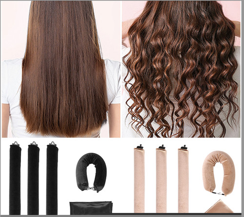 Overnight heatless hair curler - heatless,