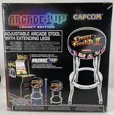 Arcade1Up Street Fighter II Gaming Stool Legacy Arcade Capcom - Boxed New
