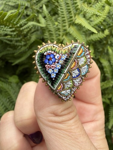 Antique italian micromosaic - italian,