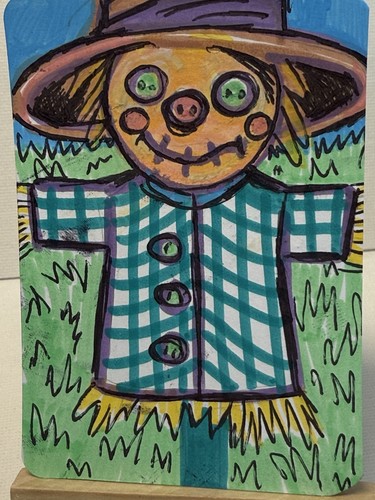 Aceo original art card - original,