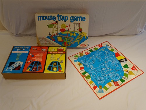 Mouse trap board game ideal - game,