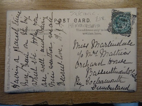 Postal history post marks - postal,