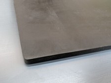 Black Neoprene Rubber Sheet / Pad 50 Shore A - 6mm Thick x 480mm x 360mm