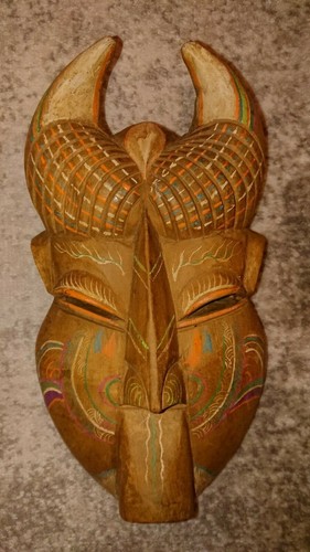 Wooden hand carved and painted - wooden,