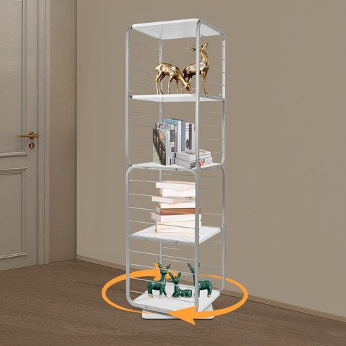 Tier rotating bookshelf - rotating,