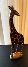 Giraffe Hand Carved Wooden