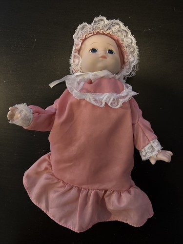 Vintage porcelain baby - vintage, doll