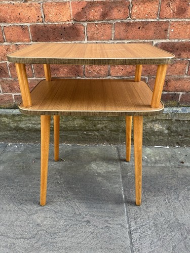 Side table telephone lamp - side,
