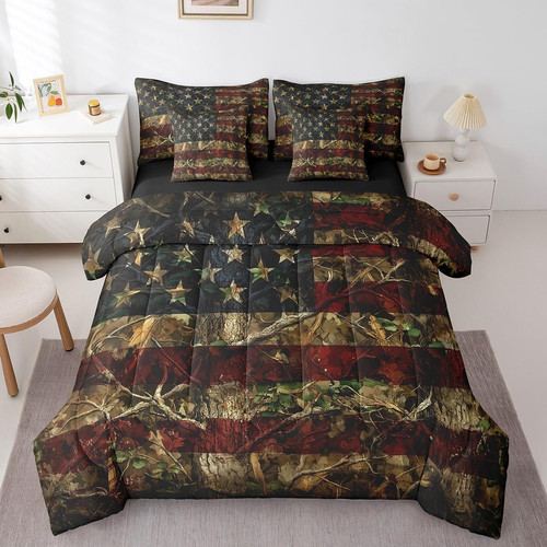Rustic woodland camo - woodland, american