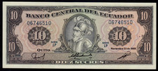 [UNC] 1988 Ecuador 10 Sucres