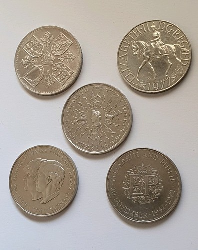 Commemorative crown coins 5 - crown, x
