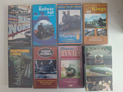 Steam railway vhs videos job - steam,