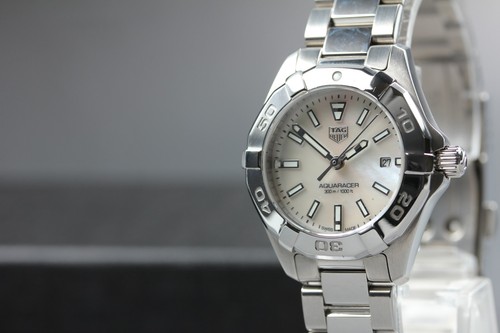 Tag heuer aquaracer white mop - heuer,