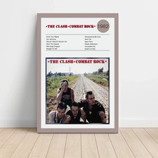 The Clash – Combat Rock Fine Art Album Poster