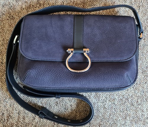 Aspinal london blue suede - blue,
