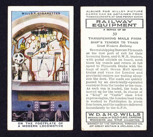 Wills railway equipment - equipment, 1938
