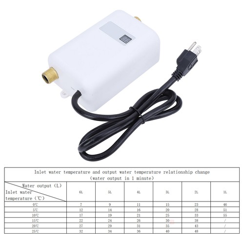 3000w electric tankless - a-3000w,
