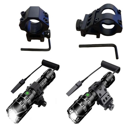 Led flashlight picatinny rail - led,