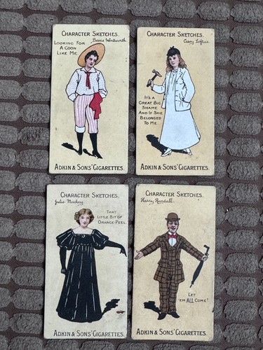 Cigarette cards 1898 - cards,