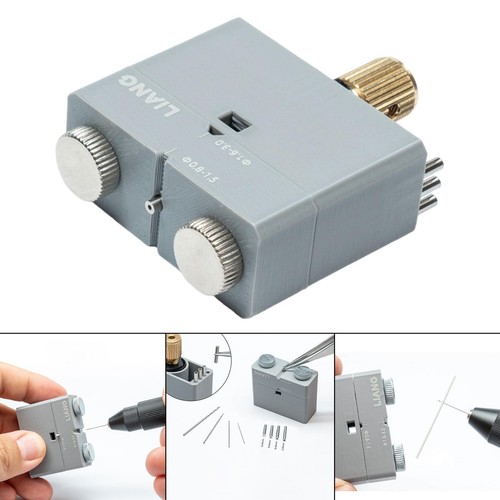 Round bar drilling auxiliary - bar,