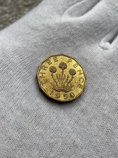 1950 Brass Threepence 3Pence