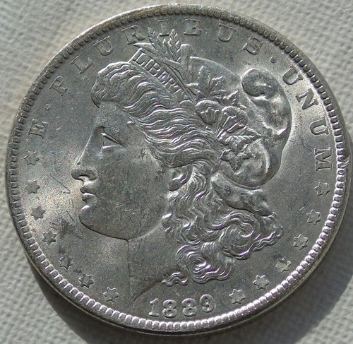 1889 usa silver morgan dollar - 1889,