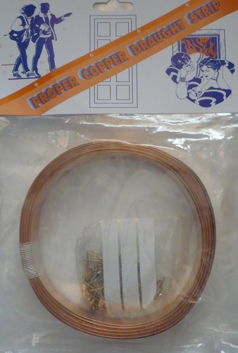 Proper copper draught excluder - proper,