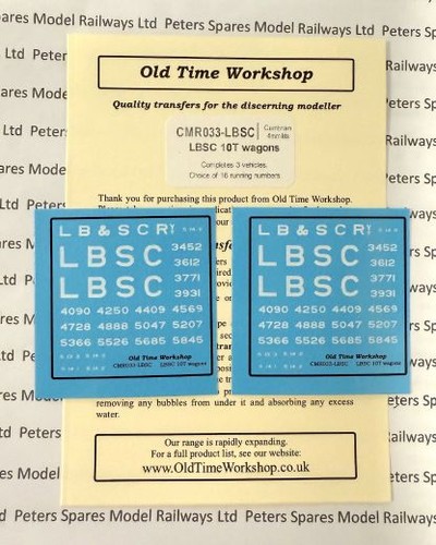 Old time workshop cmr033 lbsc - time,