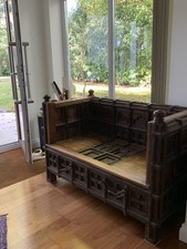 Antique India Jane Chinese Bench/Wedding Chest