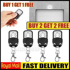 2+2* Electric Cloning Remote Control Key Fob 433MHz For Gate Garage Door New UK
