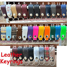 Leather Keyrings Keys Holder