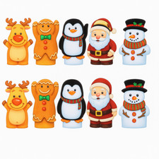 10 Pack Finger Puppets –