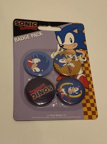 Sonic the hedgehog badge - hedgehog,